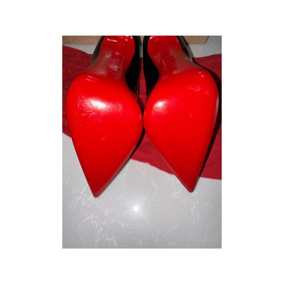 Christian Louboutin Pigalle 100mm Pumps - Picture 2 of 13